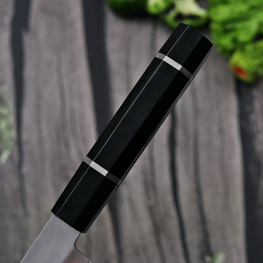 Chef’s Kitchen Knife - Tafelmes - Staal, Hars - A144 #1.0