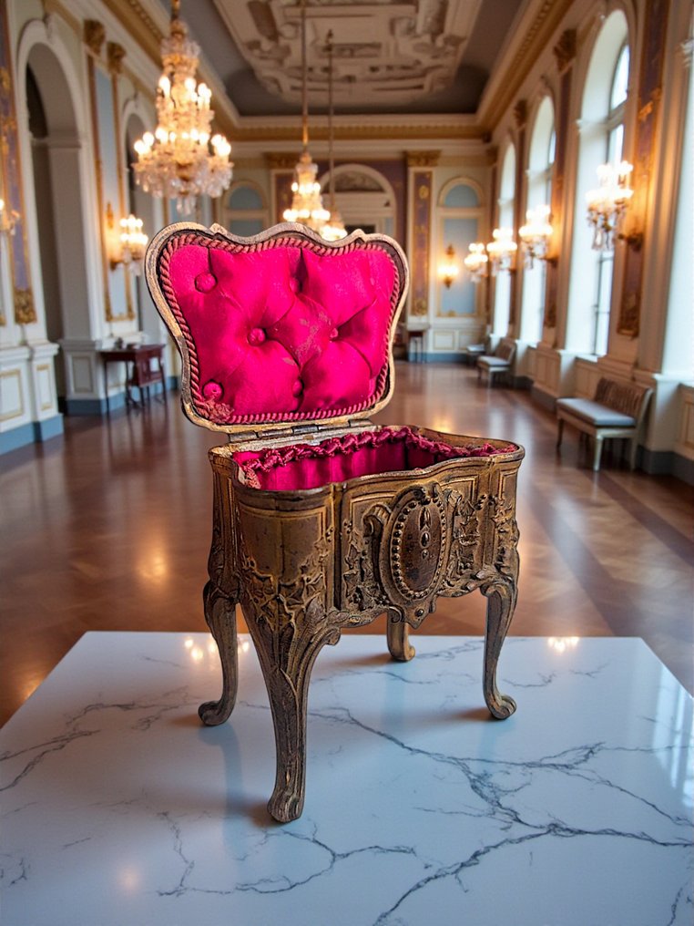 Boîte à bijoux - Bronze, satin #1.0