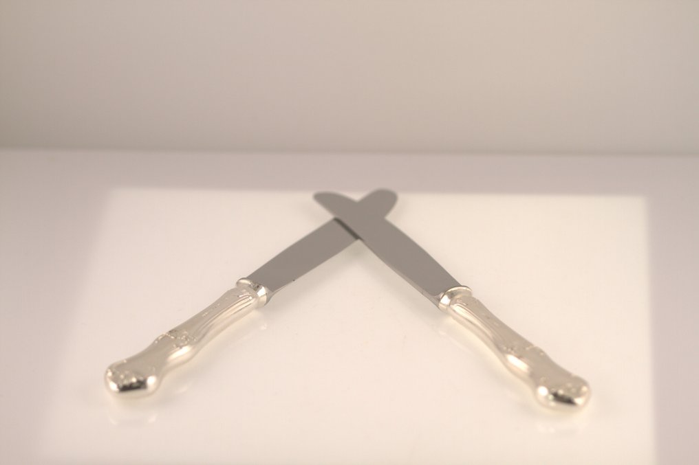 Guldsmedsaktiebolaget GAB - Τραπεζομάχαιρο (2) - MEMA - .830 silver #3.2