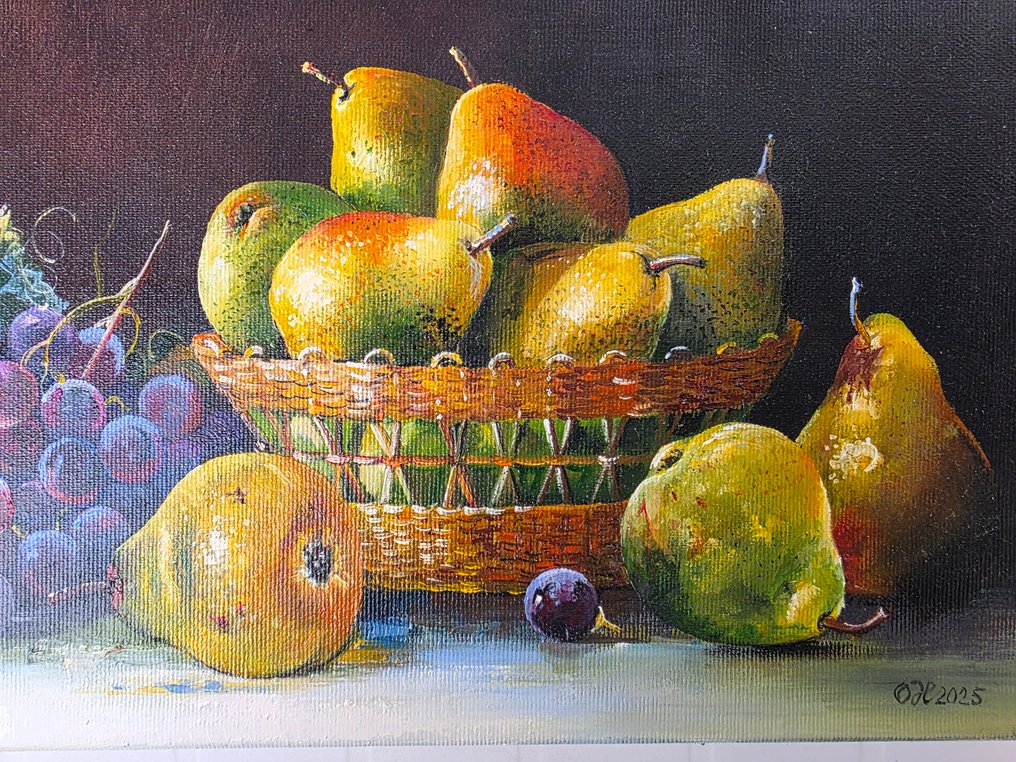 Alexander Nakonechnyi (XX-XXI) - Pears and grapes #4.3