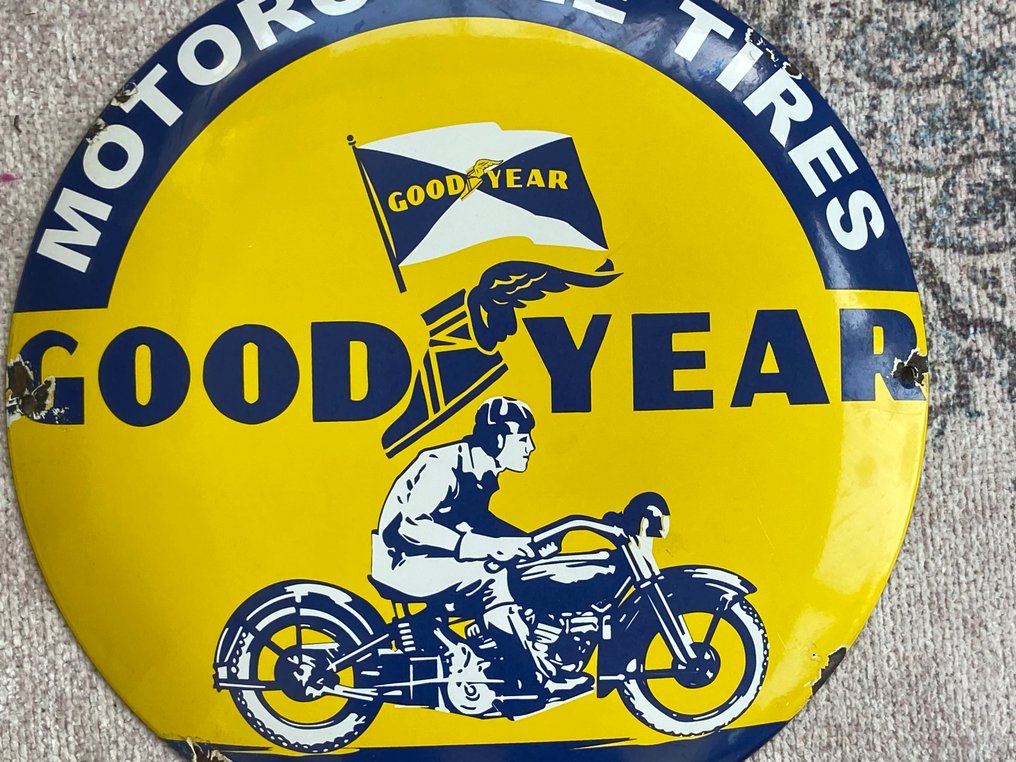 Sign - Good Year - Plaque émaillée #2.1