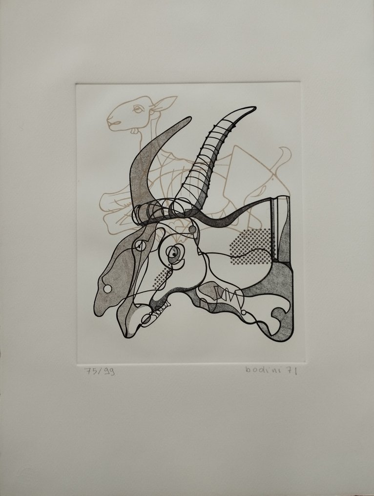 Floriano Bodini (1933-2005) - Omaggio a Picasso #1.0