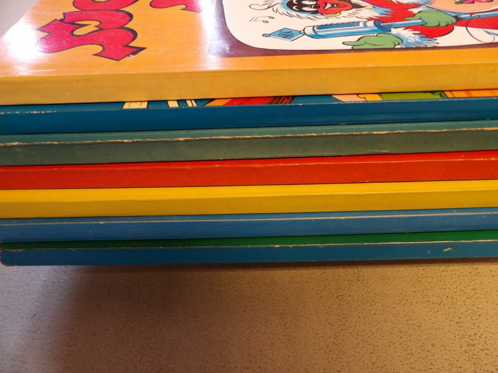 Sjors en Sjimmie lot van 7 oude Spaarnestad uitgaven - allen in zeer fraaie staat - 7 Album - 1958/1967 #4.3