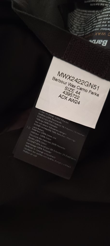 Barbour Wax Camo for WP store lim. ed. - Parka #4.3