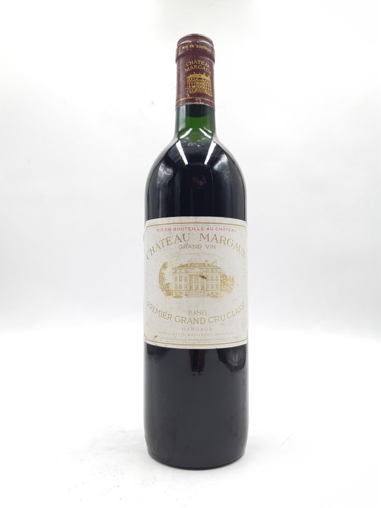 1986 Chateau Margaux - Margaux 1er Grand Cru Classé - 1 Pullo (0.75L) #1.0