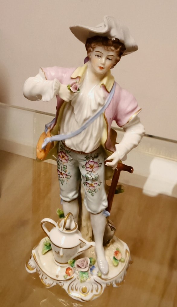 Deutsche Werkstätten - Figuriini - Gärtner - Posliini #1.0