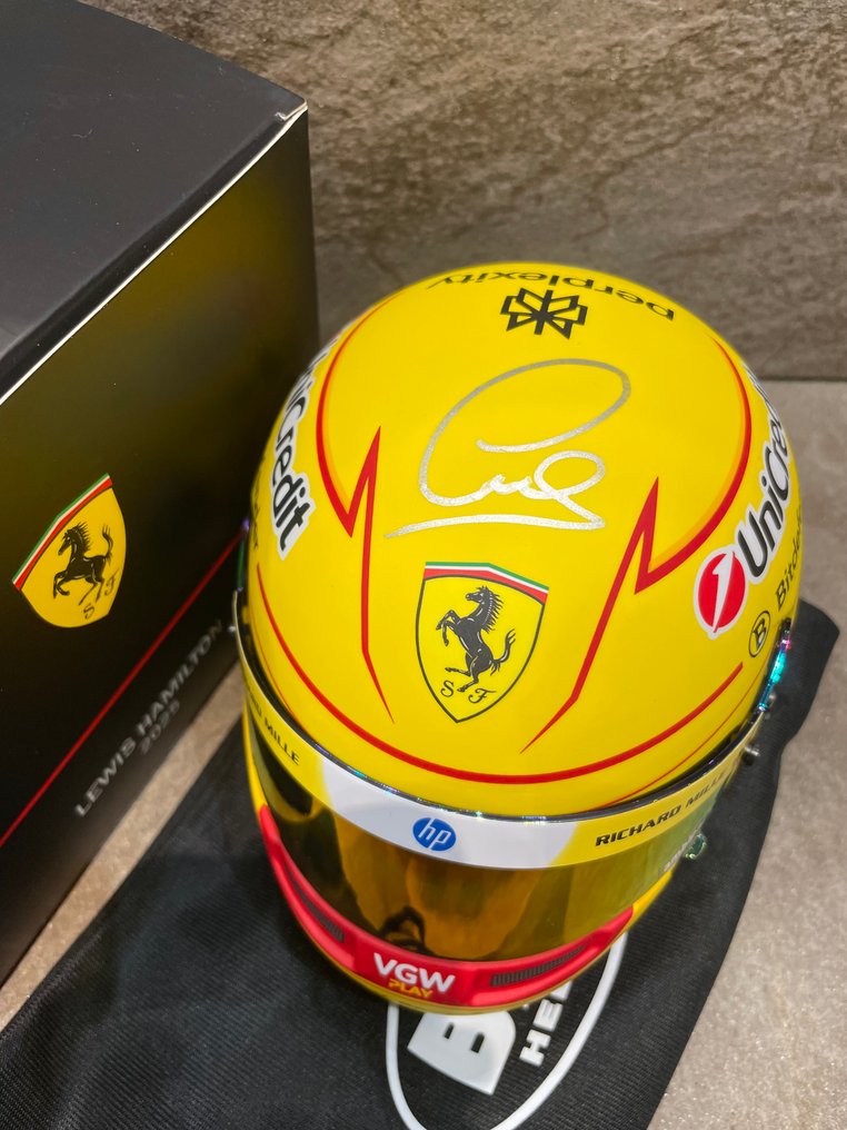 Ferrari - Formula 1 - Lewis Hamilton - 2025 - Maßstab 1/2 Helm  #1.0
