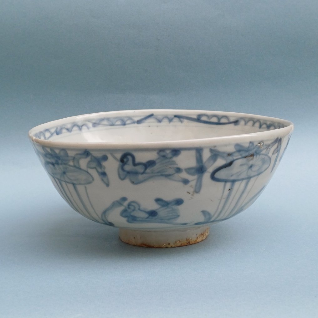 碗 - 瓷 - Wanli Swatow Kom #4.3