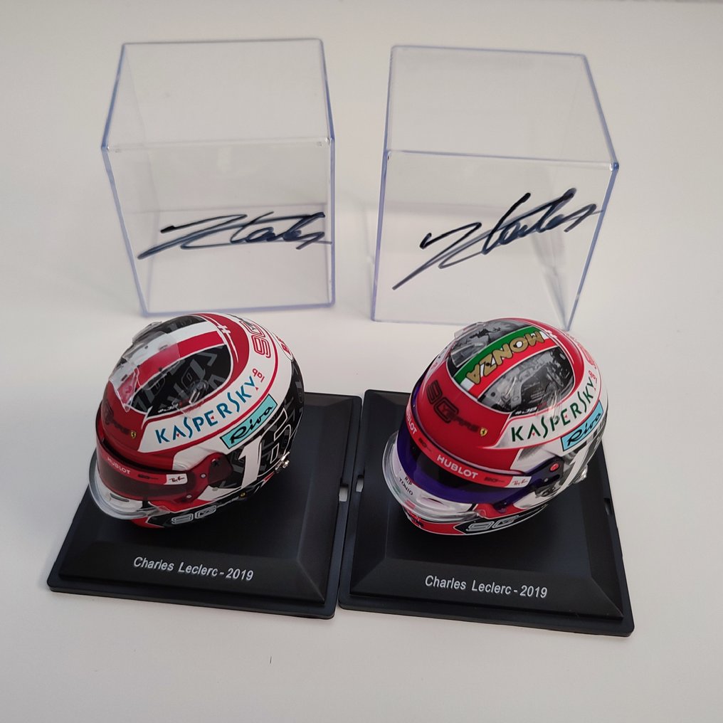 法拉利 - Italian Grand Prix - Charles Leclerc - 2019 - 比例1/5头盔  #1.0