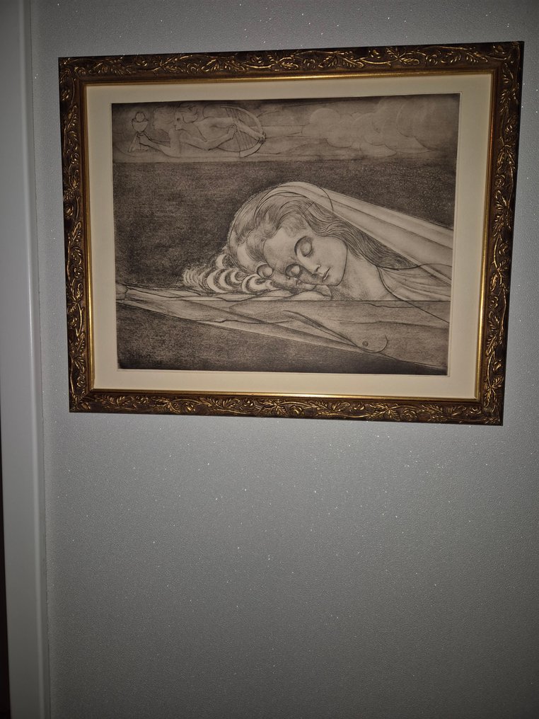 Jan Toorop (1858-1928) - DE NOOIT RUSTENDE LIEFDE #4.3