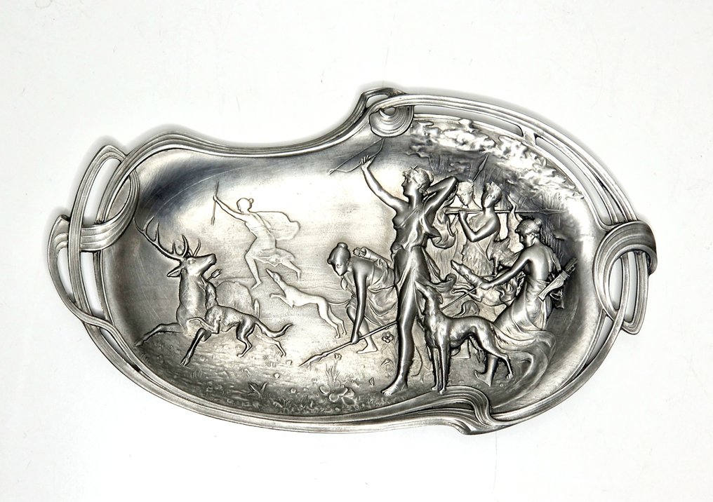 置物盤 - 德國 - Diana的狩猎游行 #3.2