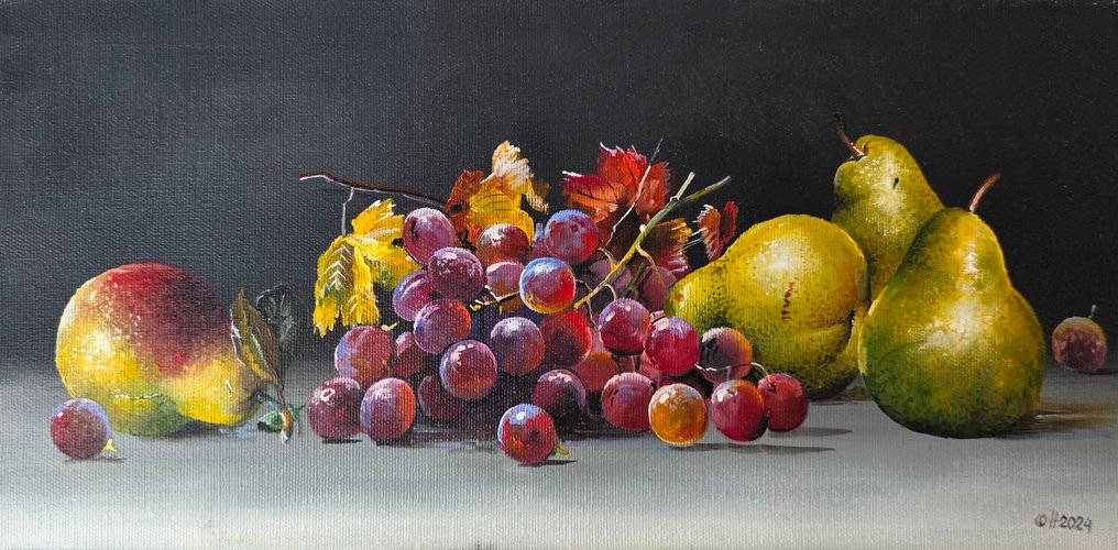 Alexander Nakonechnyi (XX-XXI) - Pears and grapes #1.0