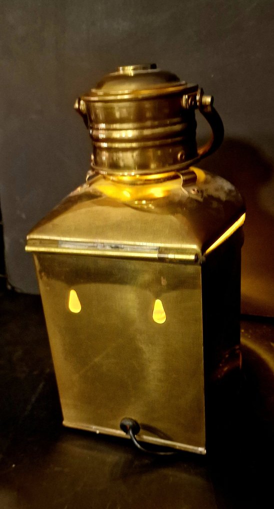 Navigation lamp - Koper, Glas, Messing #4.3