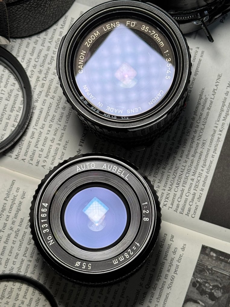 Canon, Auto Aubell FD 3.5-4.5/35-70mm + 2,8/28mm | Φακός φωτογραφικής μηχανής #1.0
