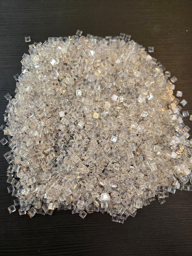Lego - Jouet New Tile 1 x 1 Trans-Clear 3000pcs #3.2