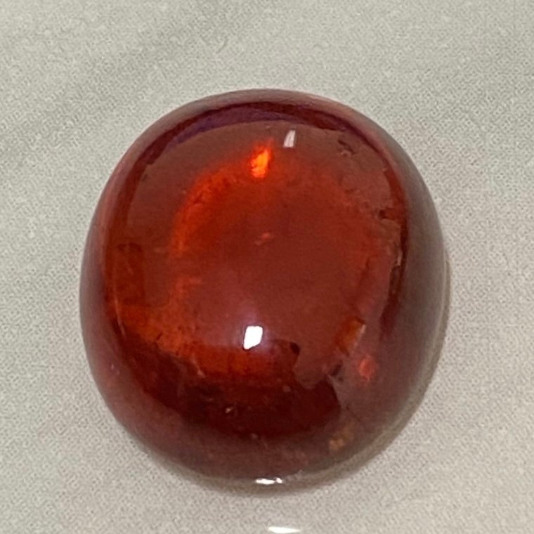 橙色 锰铝榴石  - 18.63 ct - 国际有色宝石协会（ICA GemLab） - Mandarine Gem 质量 #1.0