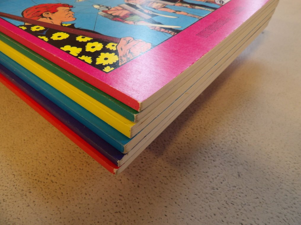 Bob Morane - 1 t/m 6 - Lama uitgaven - complete reeks - 6 Album - 1985 #4.3