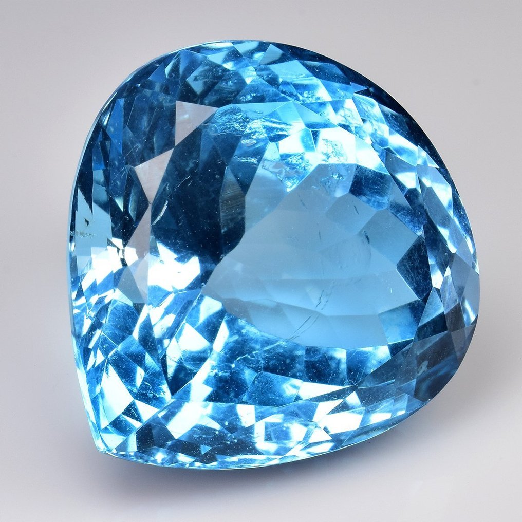 1 pcs  蓝色 黄宝石  - 45.30 ct - 安特卫普宝石检测实验室（ALGT） - 瑞士蓝 #3.2