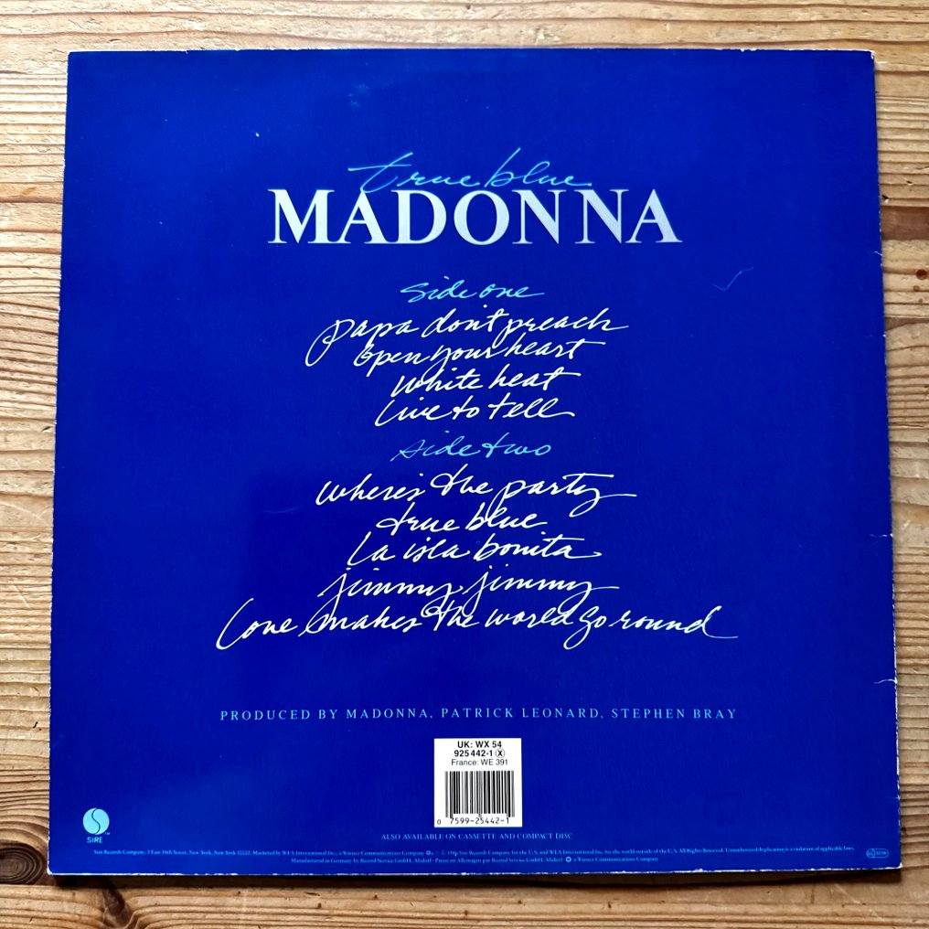 Madonna - MADONNA,  4 Great Records - 多個標題 - 黑膠唱片 - 立體聲 - 1984 #2.1