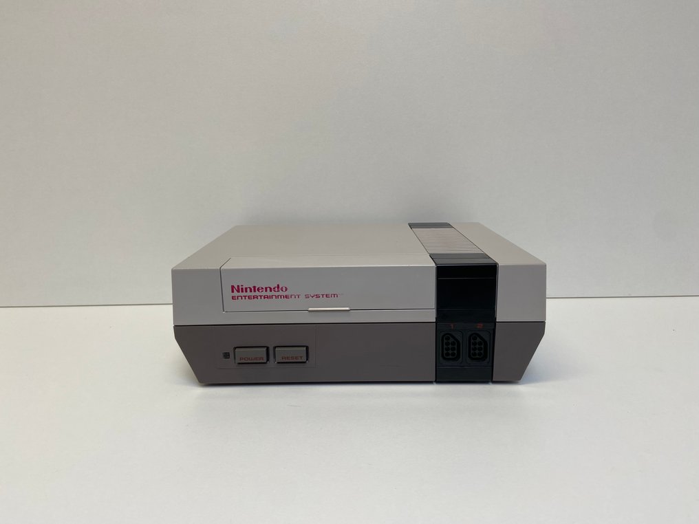 Nintendo - Nes - with Super Mario Bros. 1-2-3 - Videospillkonsoll + spill #1.0