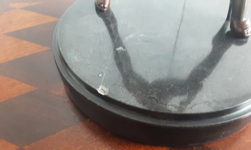 Statua, Naakte vrouw - 23 cm - Bronzo, Marmo #3.2