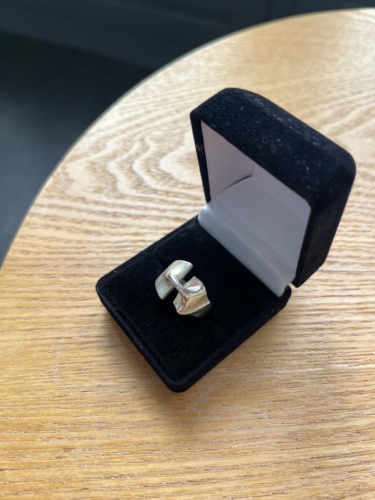 χωρίς τιμή ασφαλείας - Lapponia - Δαχτυλίδι Ασημί -  0.00ct. tw. - Σχεδιαστής Björn Weckström #2.1