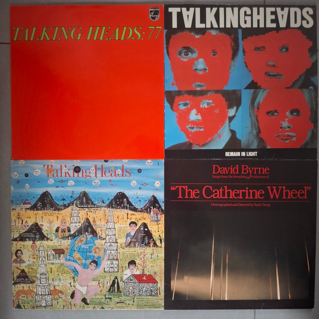 Talking Heads, David Byrne - Πολλαπλοί καλλιτέχνες - Δίσκος βινυλίου - Unknown pressing - 1977 #1.0