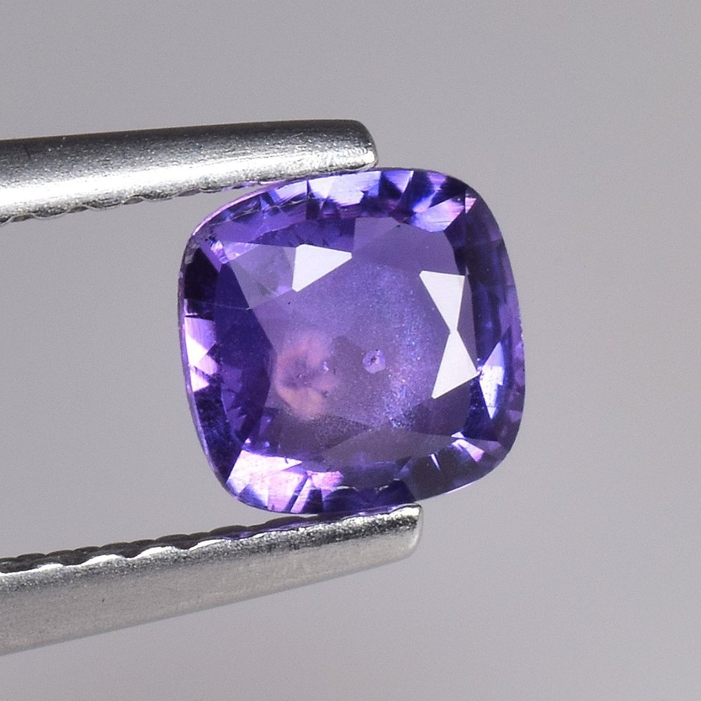 没有保留价 - 1 pcs  粉色, 紫色 蓝宝石  - 0.60 ct - 安特卫普宝石检测实验室（ALGT） #3.2