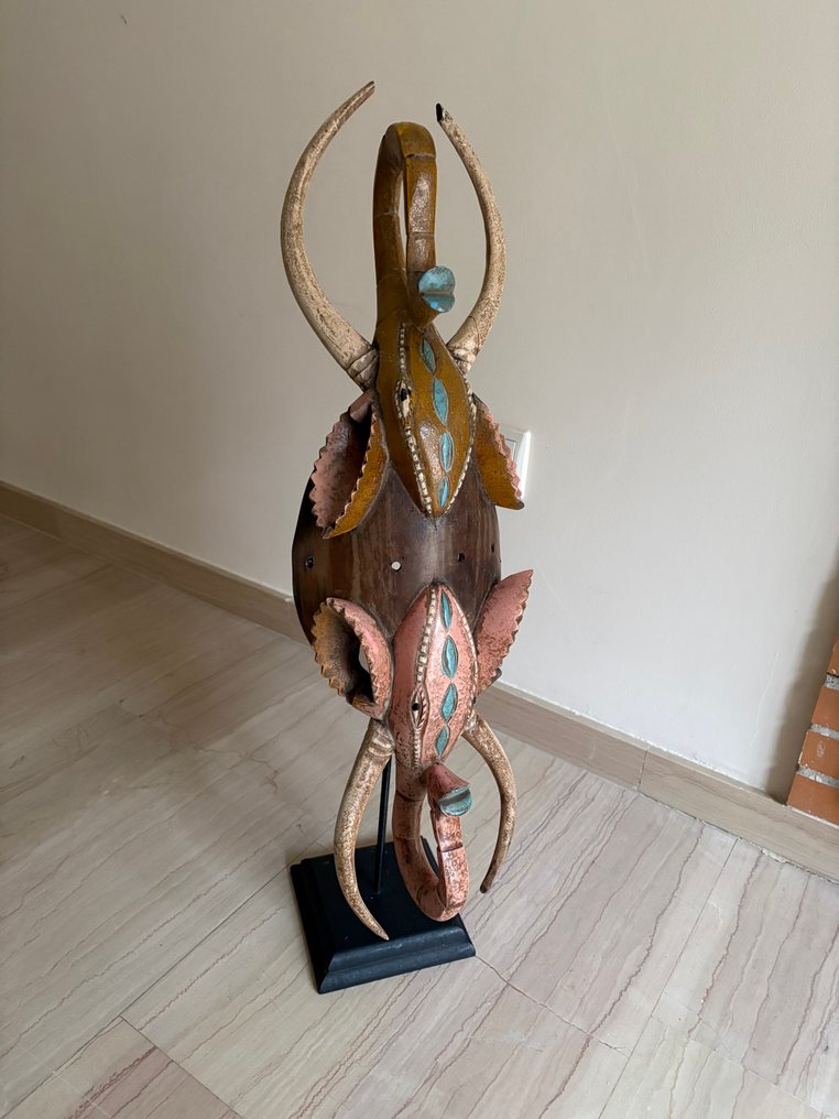 Máscara zoomorfa - 玩具人偶 - 布基纳法索  (没有保留价) #2.1