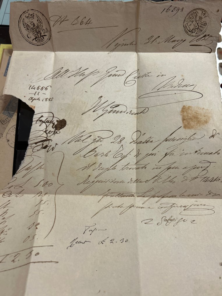 意大利古國－摩德納  - 绿色5分，没有点，适用于大部分由Modena寄出的挂号信，面向城市。 - Sassone N. 1 #3.2