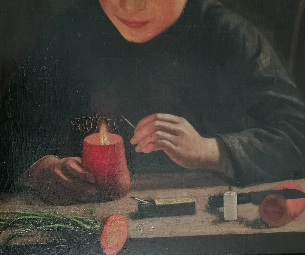 Jules De Bleye (1846–1901) - Jeune garçon à la chandelle #3.2