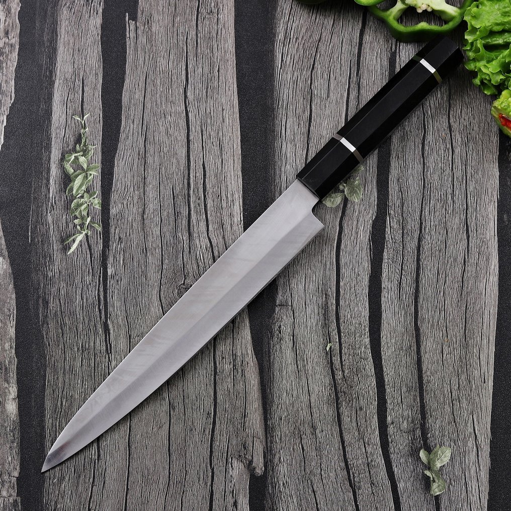 Chef’s Kitchen Knife - Tafelmes - Staal, Hars - A144 #1.0
