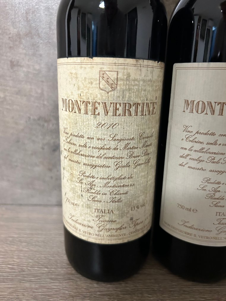 2010 & 2012 Montevertine - Toscana - 2 Pullot (0.7 L) #4.3