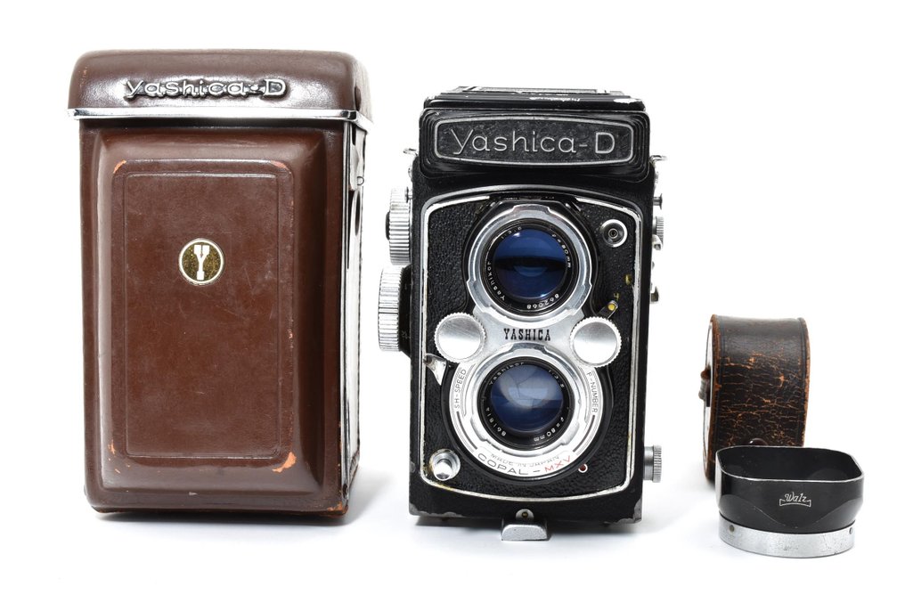 Yashica -D black met Yashikor 3.5/80mm | 双镜头反光相机 (TLR) #1.0