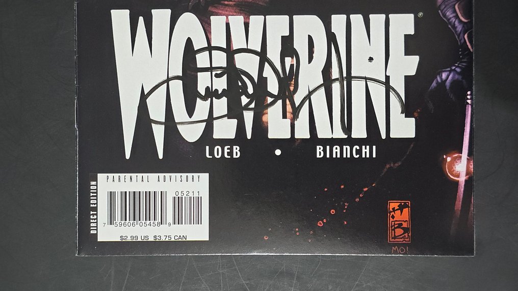 Wolverine (Vol. 3) #52 - Signed by Simone Bianchi + COA - 1 Signed comic - EO - 2007 #3.2