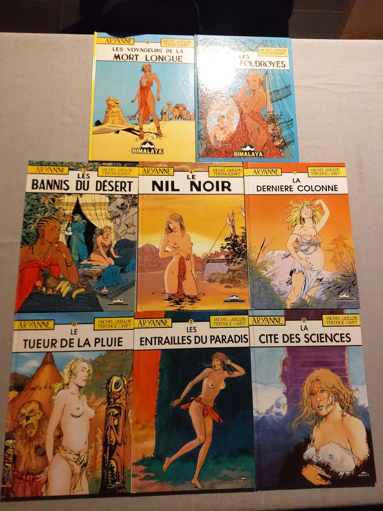 Aryanne T1 à T7 + T9 - 8x C - 8 Album - EO - 1986/1991 #1.0