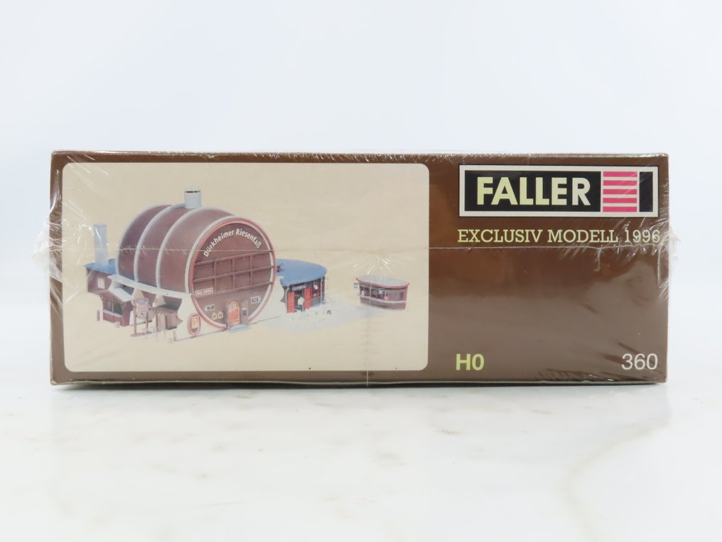 Faller H0 - Exclusiv Modell 360 - 模型火車建造工具 (1) - 1996年Dürkheim的独家型号，配有巨大的阴茎和运动的上部，以及证书。 #3.2
