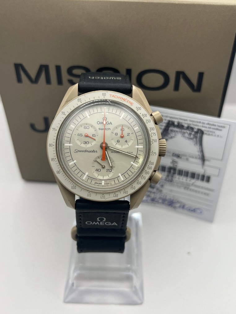 Omega x Swatch - MoonSwatch - Mission to Jupiter - Nincs minimálár - SO33C100 - Uniszex - 2023 #1.0