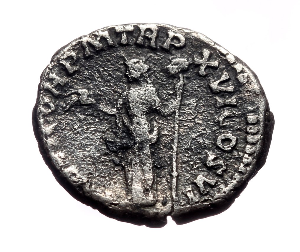 Romarriket. Commodus (AD 177-192). Denarius  (Ingen mindstepris) #1.0