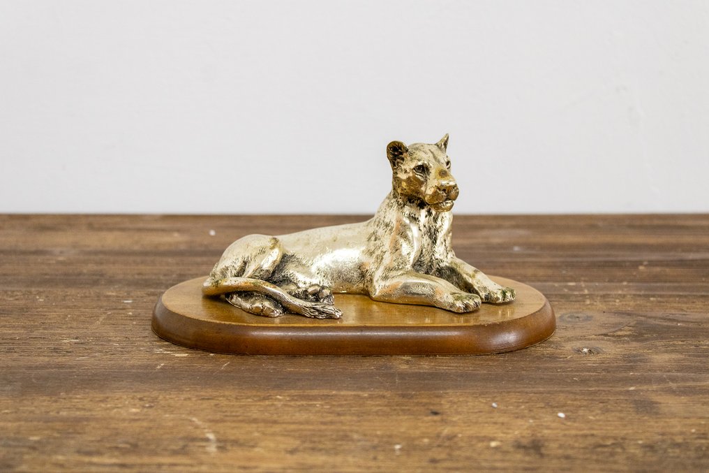 Statuette - Leonessa - .925 sølv, laminato #1.0