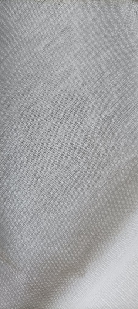 Excellent batch of 10 new pieces, in linen. - Textile (10)  - 0 cm - 0 cm - No reservation #1.0