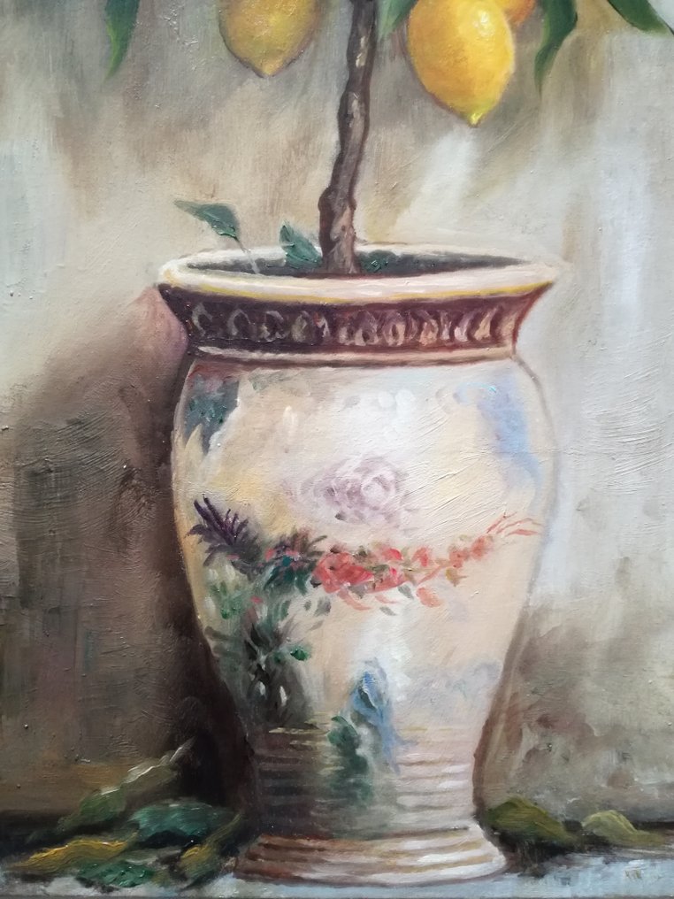 V. Fiorani (XX) - Vaso con limoni #3.2