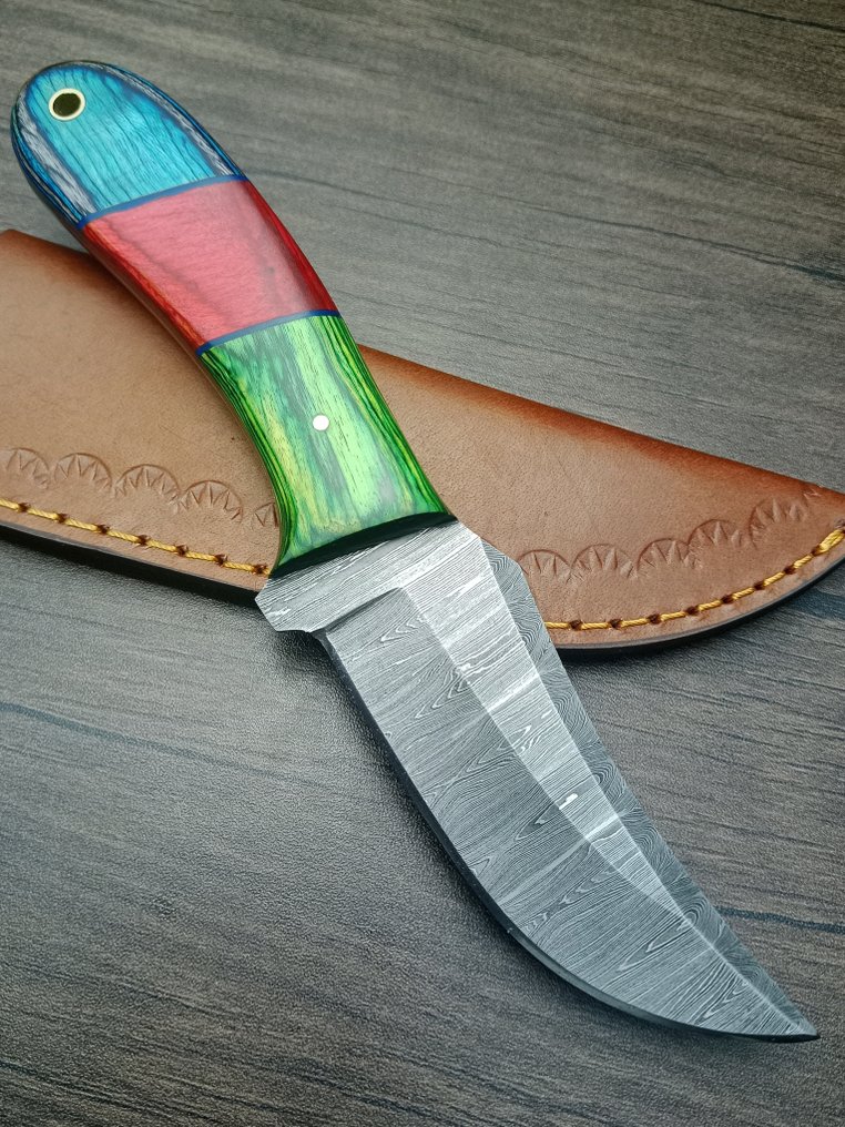 Obsidian - 厨刀 - Kitchen knife set -  介绍 Obsidian 定制系列厨师刀，传统工艺制作 - 专用钢 - 法国 #2.1