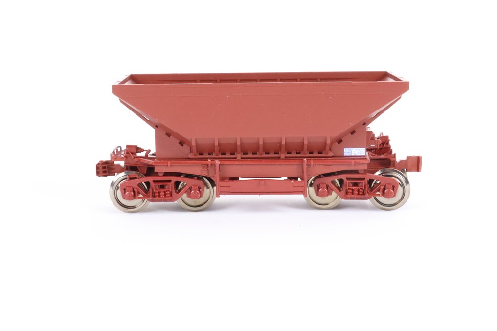 Roco H0 - 44173 - Model train freight wagon set (1) - Ertswagon set of four pieces (including one weathered) - SJ #3.2