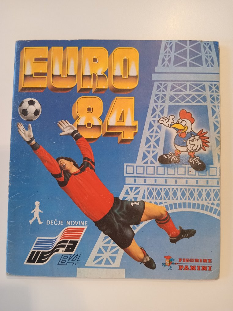 Panini Euro 84 - RARE Dečje Novine edition - Komplet album - Glimrende (EX) #1.0