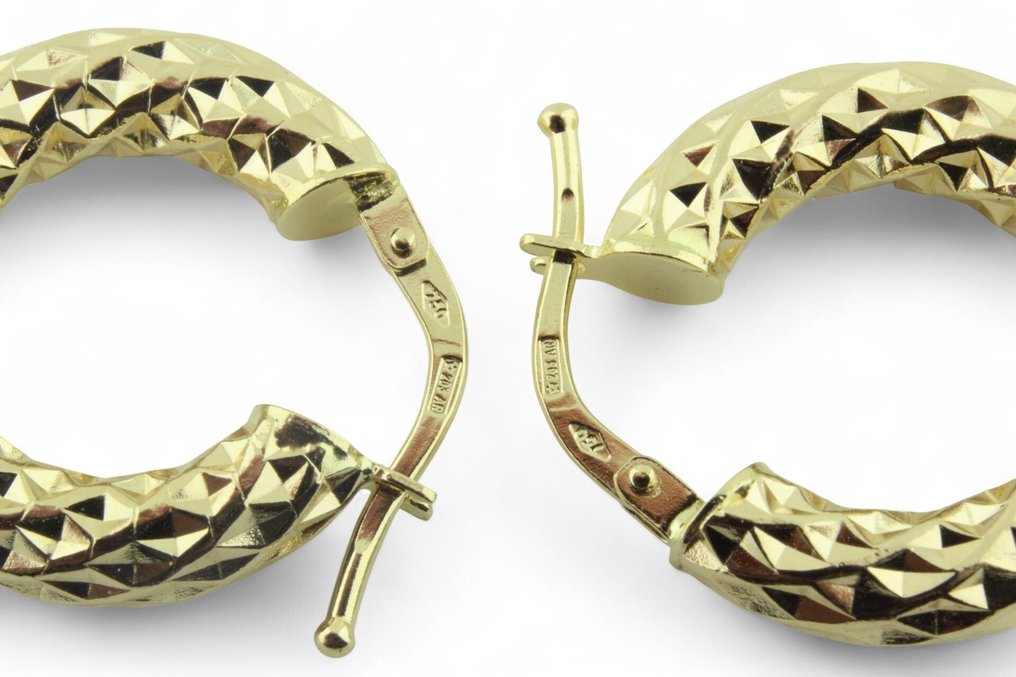 Øreringer - 18 karat Gull #4.3