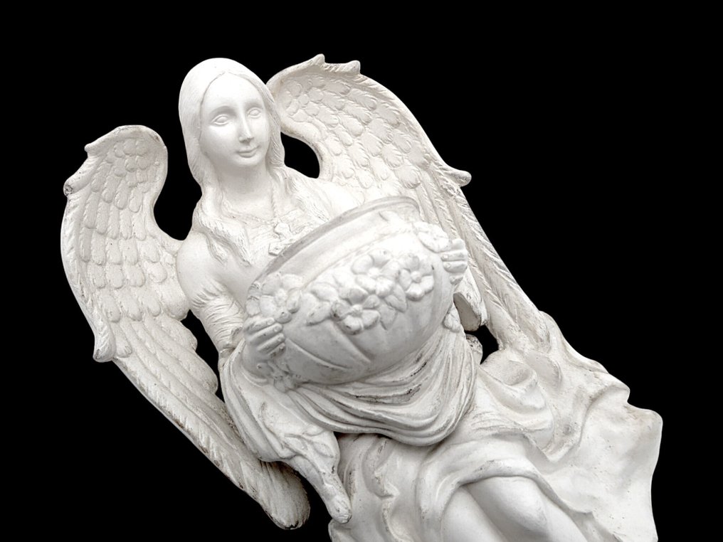  Holy water font - Angelo - 29 cm - 20th century  #4.3