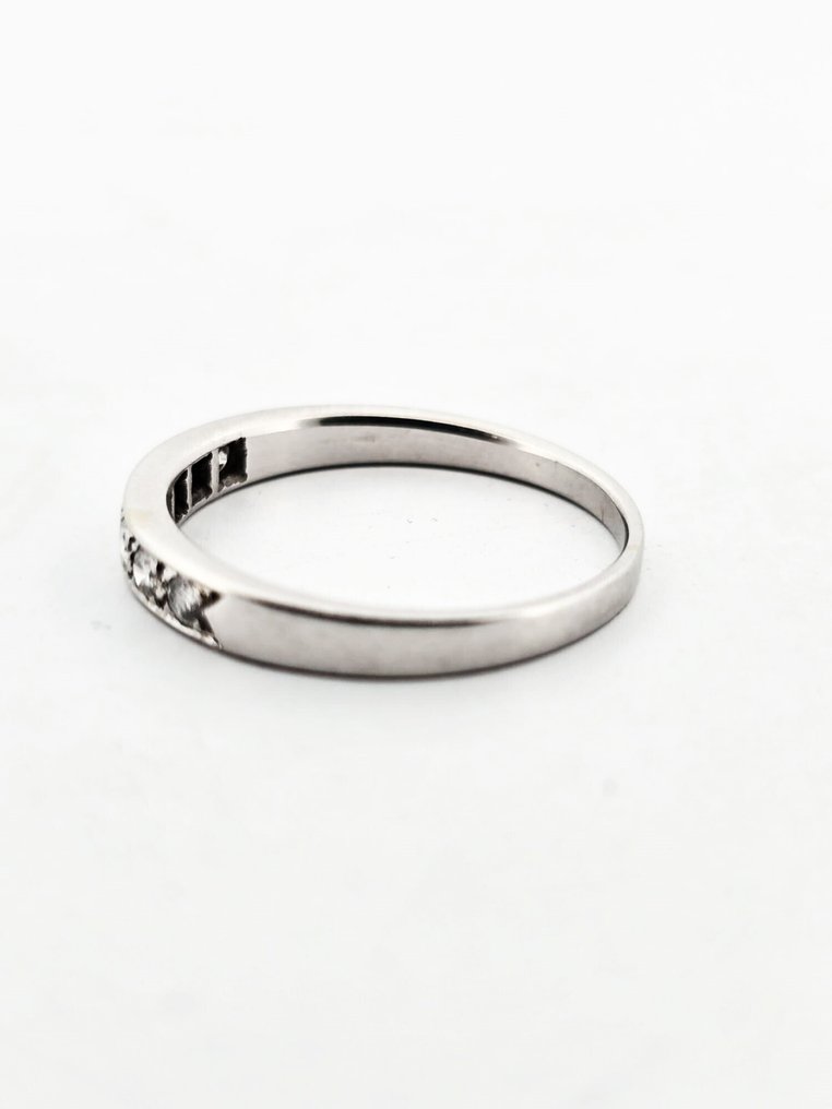 Δαχτυλίδι - 18 καράτια Λευκός χρυσός - 0.35ct. tw. Διαμάντι (Φυσικό) #4.3