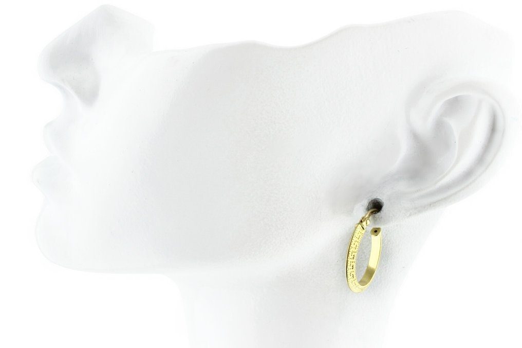 χωρίς τιμή ασφαλείας - Κρίκοι - 18 καράτια Κίτρινο χρυσό #2.1