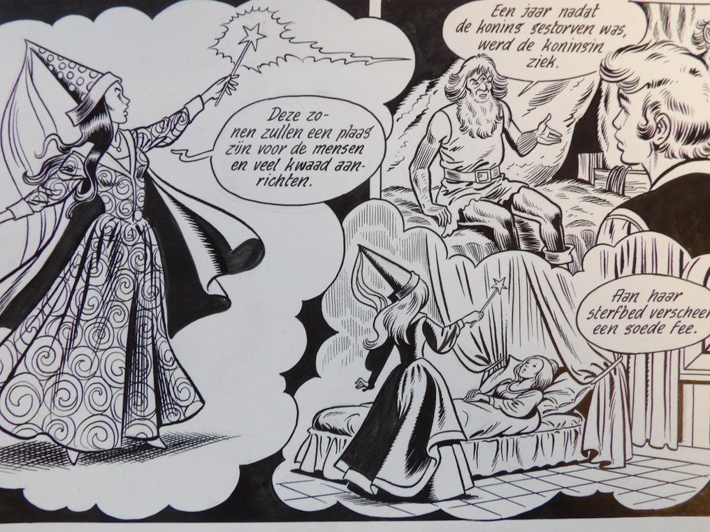 Broeckx, Jeff - Originele pagina Dag en Heidi 11 - De Kristallen Waterval - p.26 - 1 x 原始页面 - 1984 #1.0